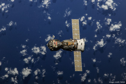 It takes just over 8 minutes for your Soyuz spacecraft to reach low-Earth orbit