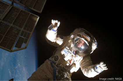 A spacewalk is considered the highlight of an astronauts career