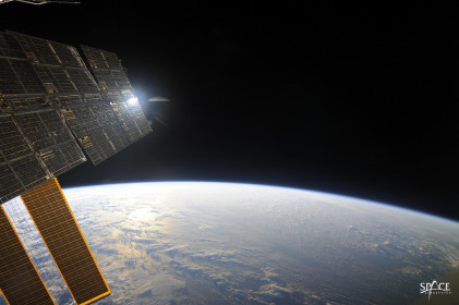 You get an unobstructed view of the Earth