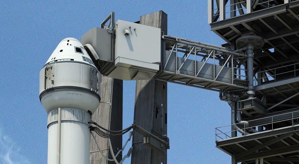 CST-100 Crew Access Tower